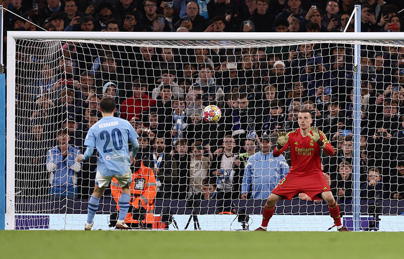 GKアンドリー・ルニンはPK戦で2本のシュートをストップ