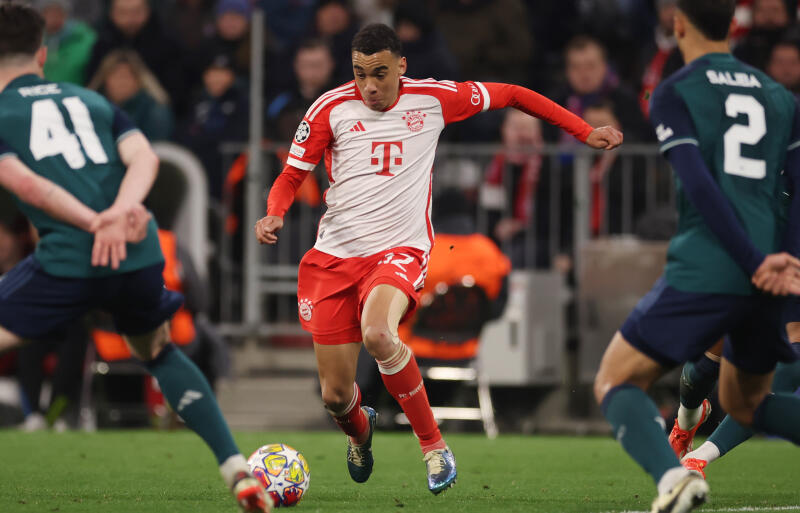 バイエルンMFムシアラ。