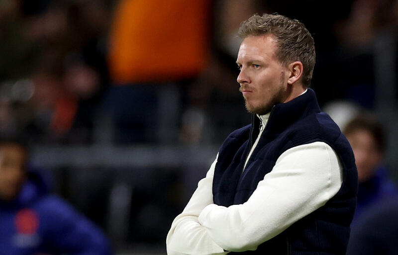 ドイツ代表を率いるナーゲルスマン監督。