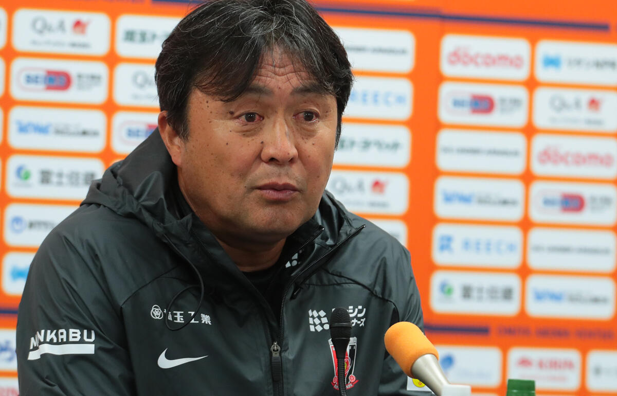さいたまダービーを制した浦和・楠瀬直木監督