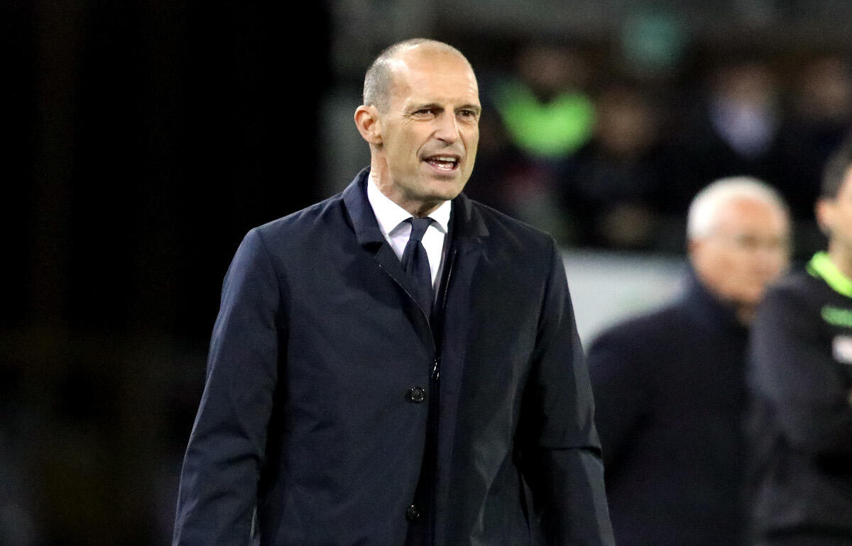 試合を振り返ったアッレグリ監督