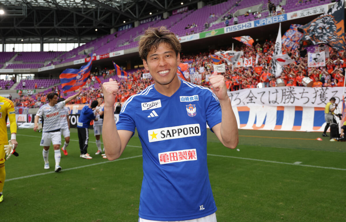 決勝ゴールを挙げた谷口海斗