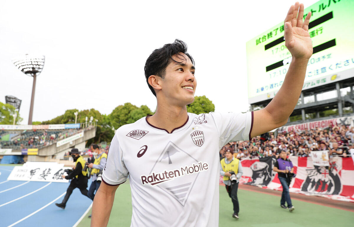 決勝ゴールを挙げた神戸FW武藤嘉紀