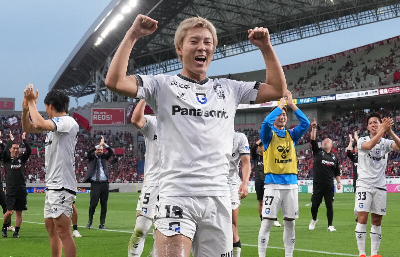 2戦連発で連勝に導いたG大阪の若きFW坂本一彩。