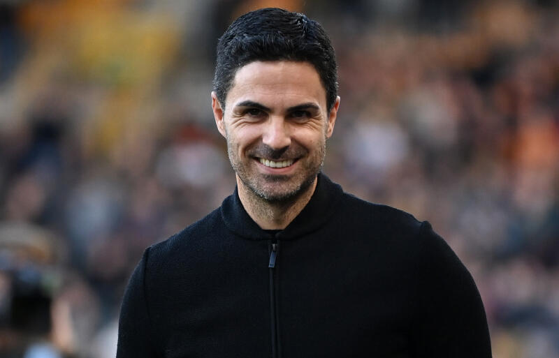 アーセナルを率いるアルテタ監督。