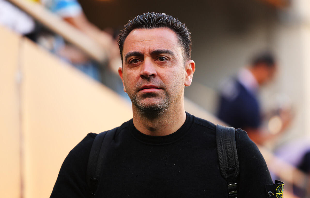 クラシコに向け気を引き締めているチャビ監督