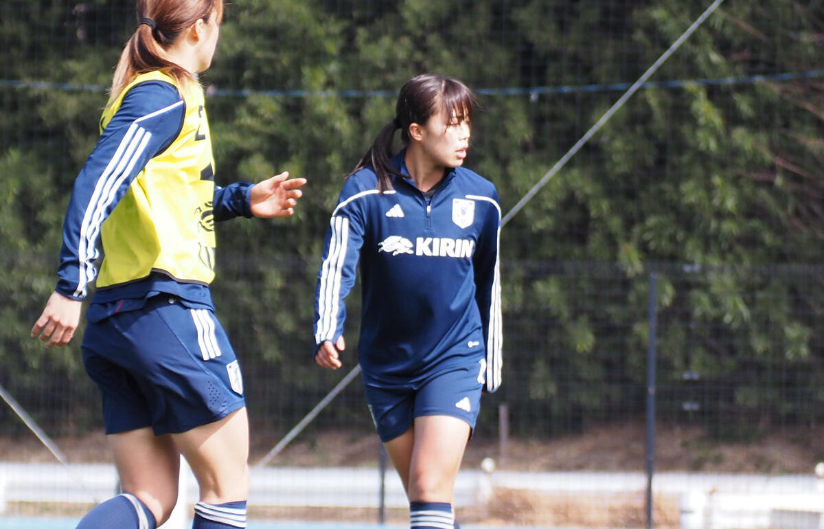 なでしこジャパンのMF谷川萌々子