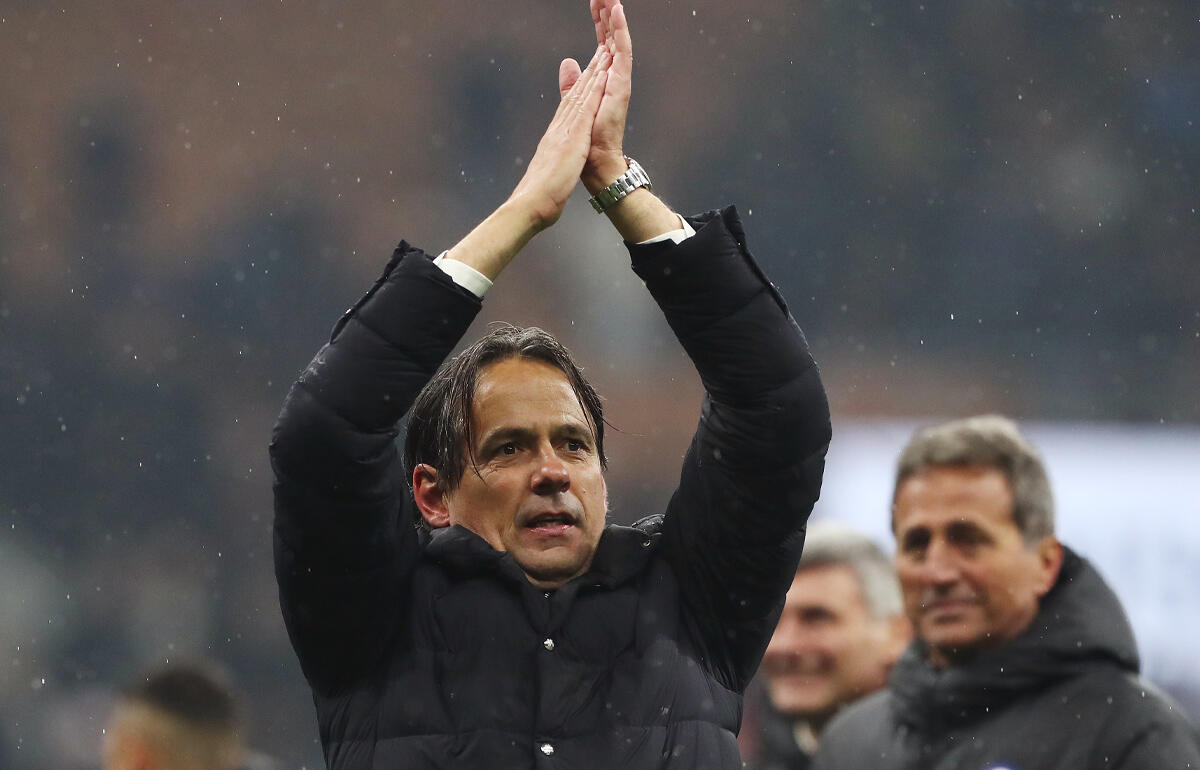 優勝を喜ぶインザーギ監督