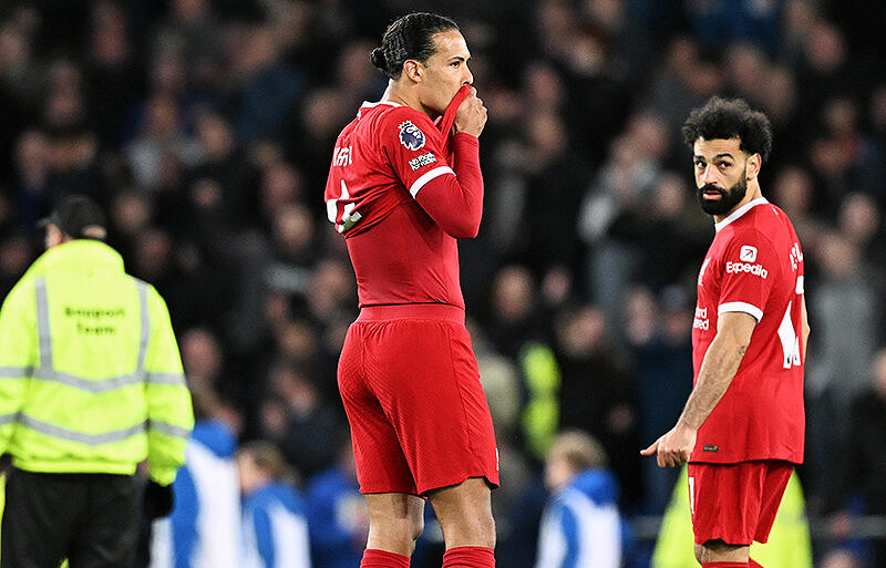 ダービーで痛恨敗戦のファン・ダイク