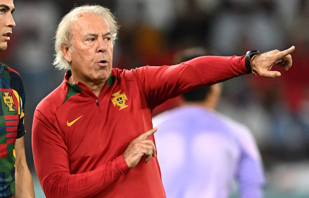 ポルトガル代表アシスタントコーチ時代のヴァレ監督