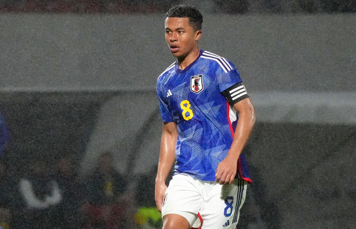 U-23日本代表のキャプテンを務める藤田譲瑠チマ