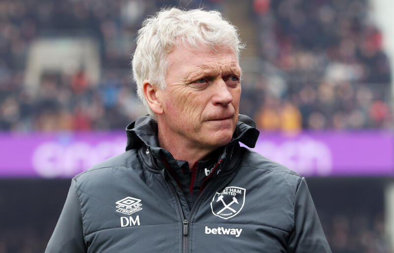 ウェストハムを率いるモイーズ監督。