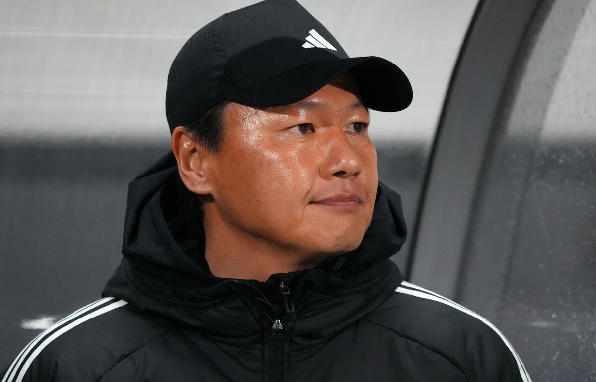 イラク戦へ意気込む大岩剛監督