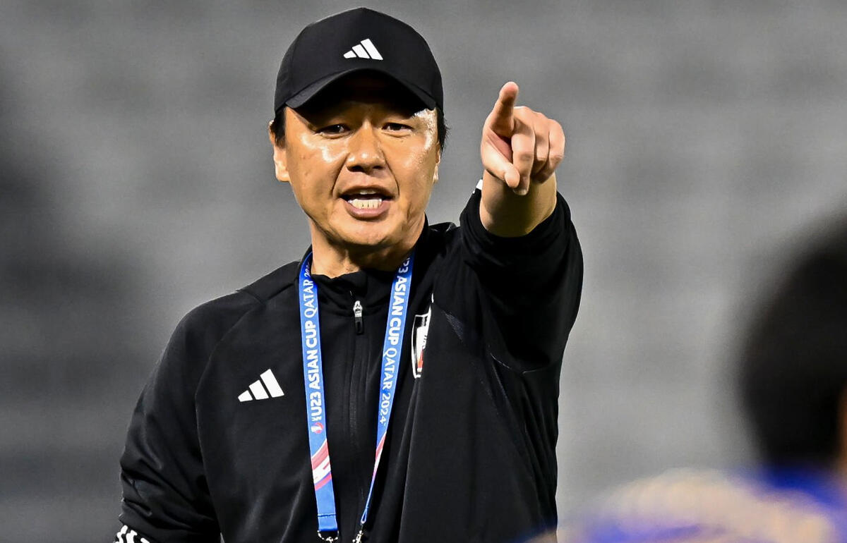 パリ五輪出場を喜ぶ大岩剛監督