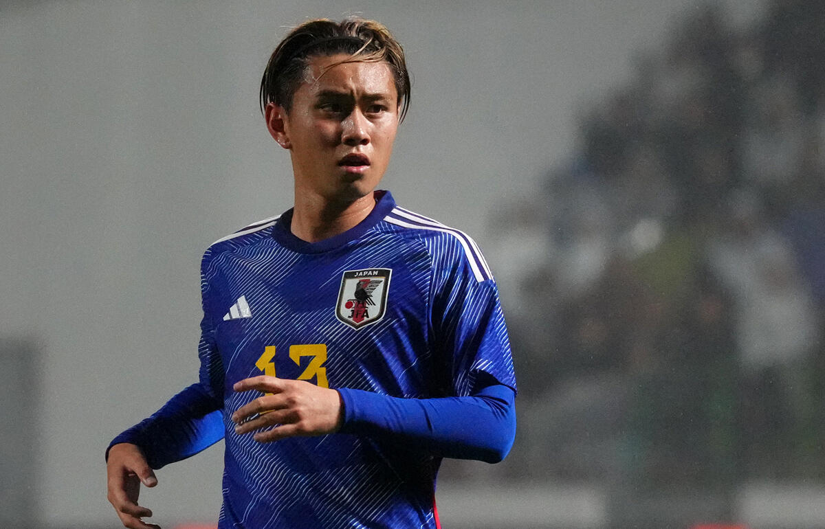 今大会初ゴールの荒木遼太郎