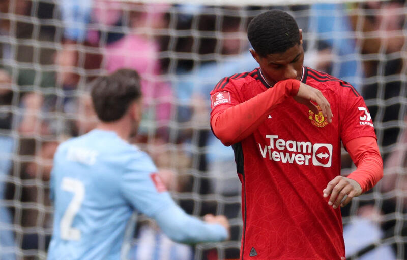 ユナイテッドFWラッシュフォード。