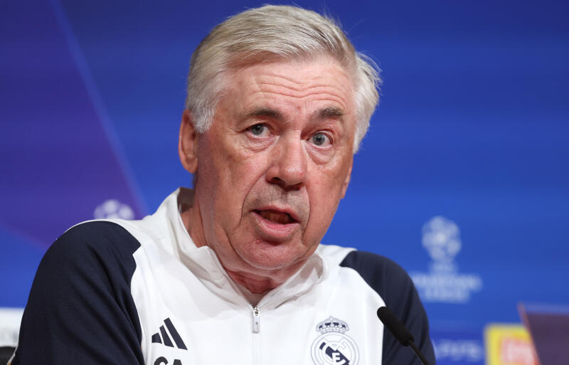 レアル・マドリーを率いるアンチェロッティ監督。