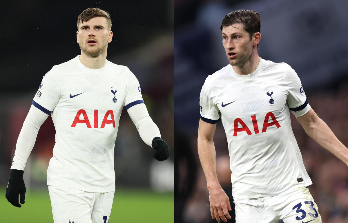 負傷してしまったヴェルナー(左)とデイビス