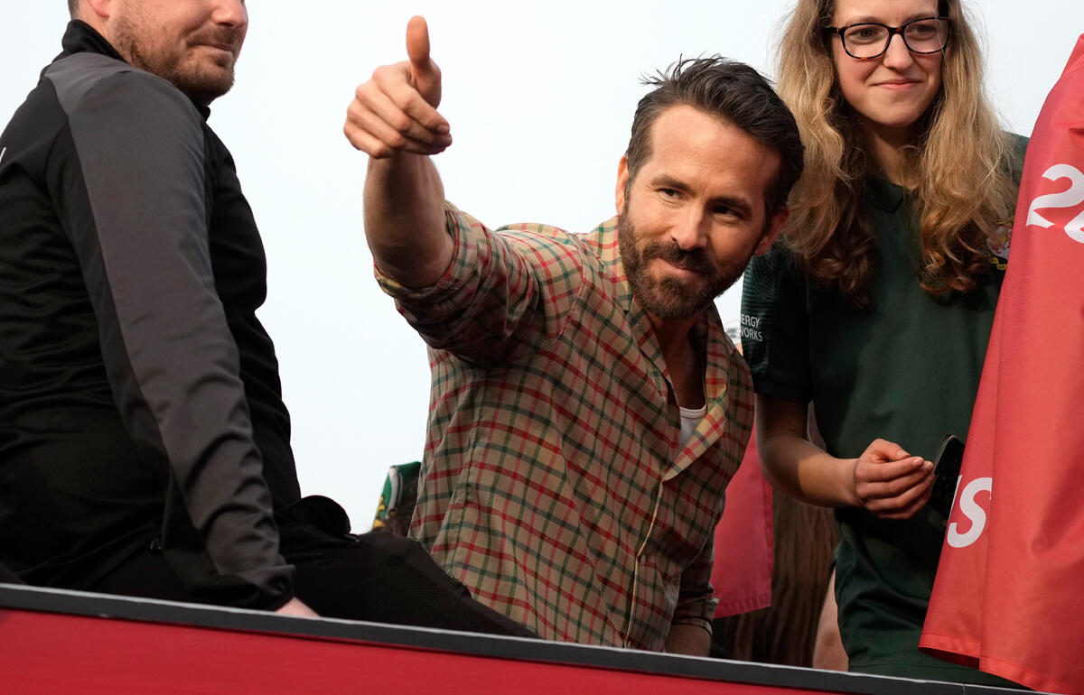 レクサムのオーナーであるレイノルズ氏