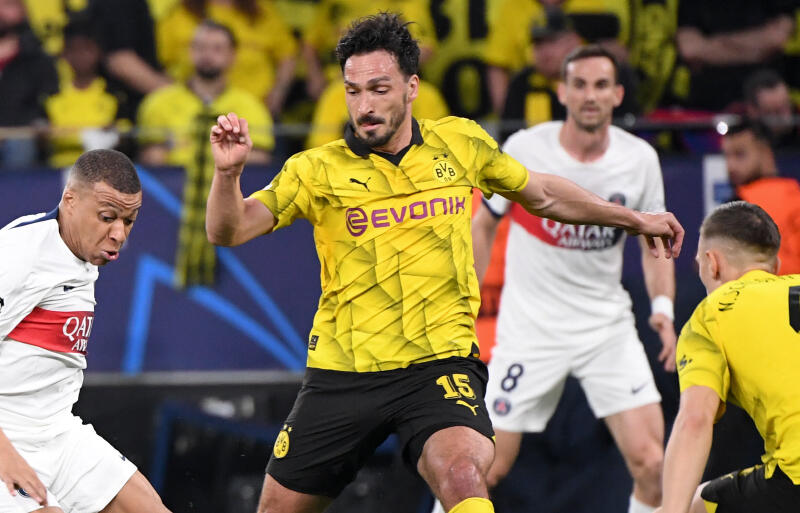 ドルトムントDFフンメルス。