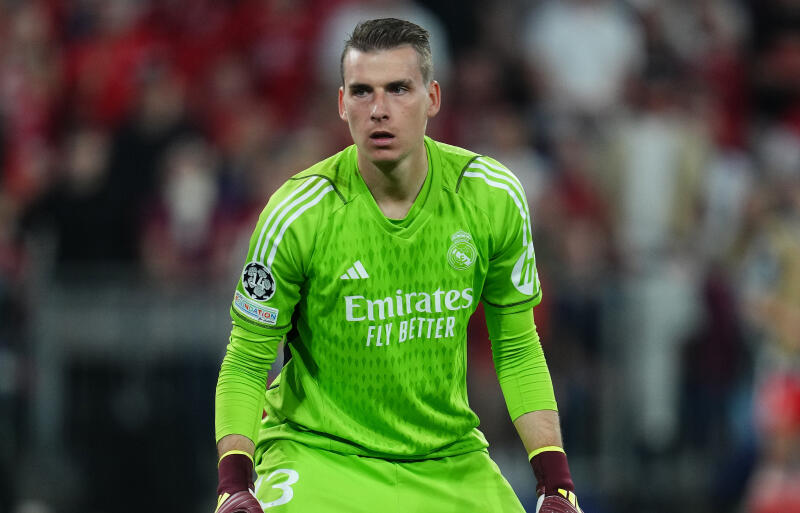 レアル・マドリーGKルニン。