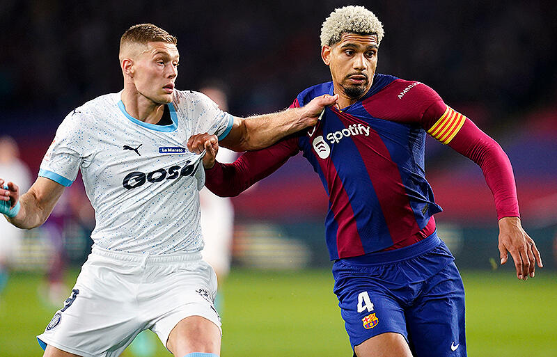 2位の座懸けたジローナvsバルセロナ