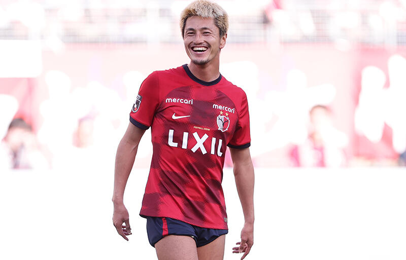 2ゴールの活躍に鈴木優磨も満面の笑み