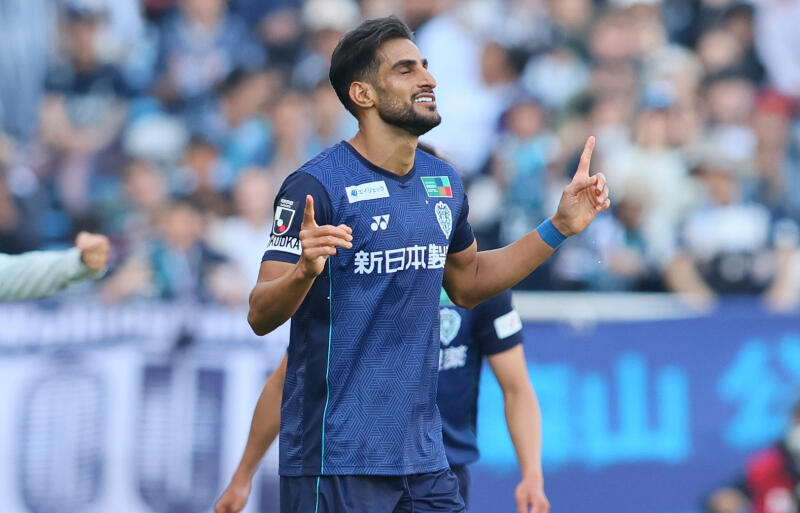 スーパーな一撃で福岡を勝利に導いたシャハブ・ザヘディ。