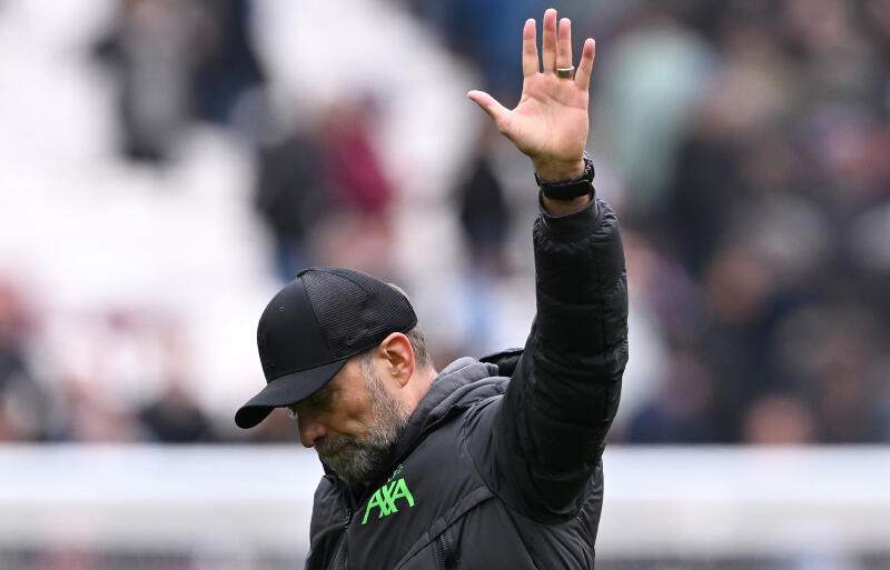 リバプールを率いるクロップ監督。