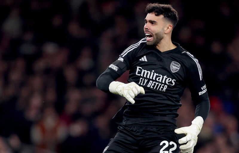 アーセナルにローン加入中のラヤ。