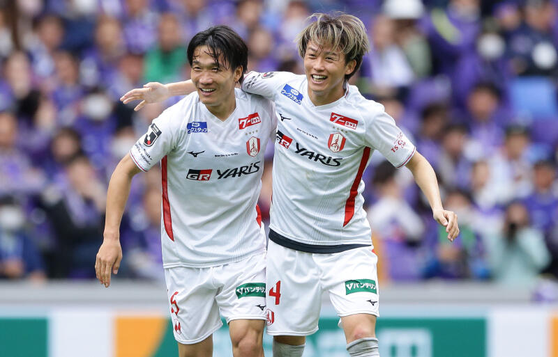 古巣戦で名古屋の勝利に貢献した稲垣祥＆森島司