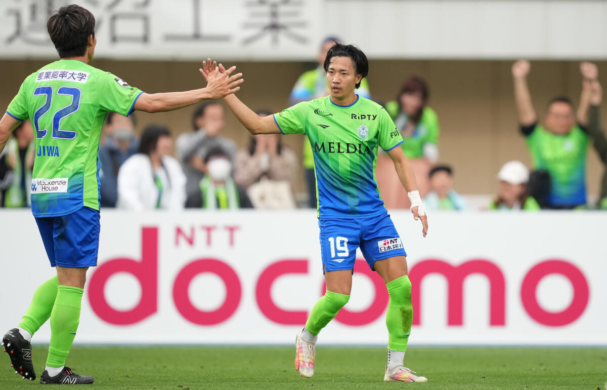 同点ゴールを決めた福田翔生