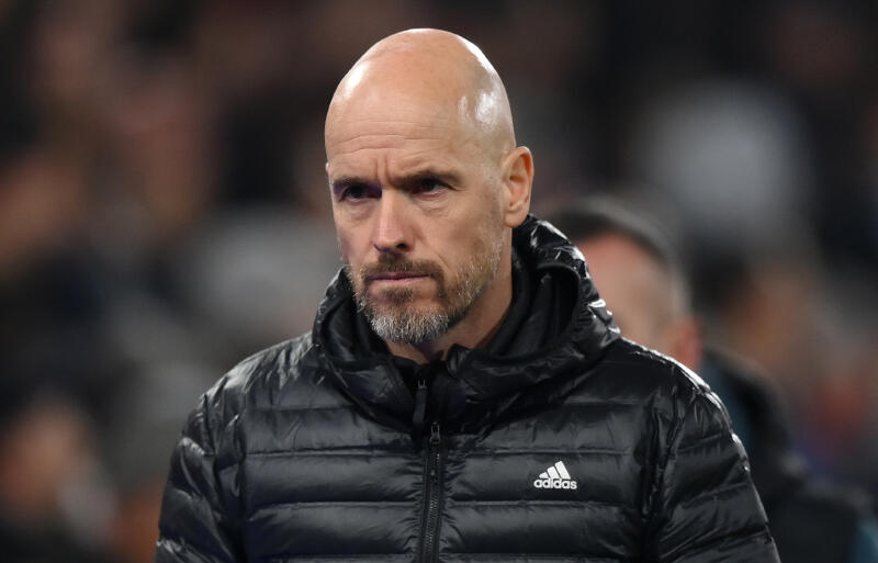 ユナイテッドを率いるテン・ハグ監督