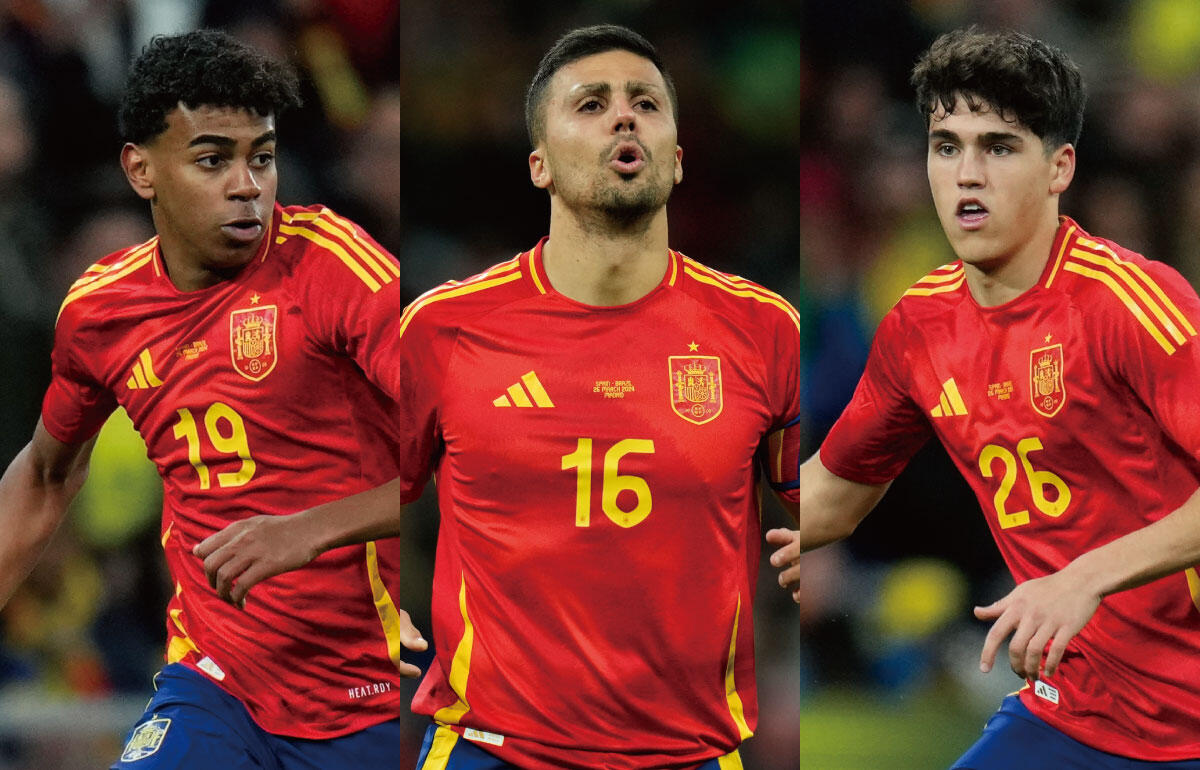 ラミン・ヤマル、ロドリ、パウ・クバルシ