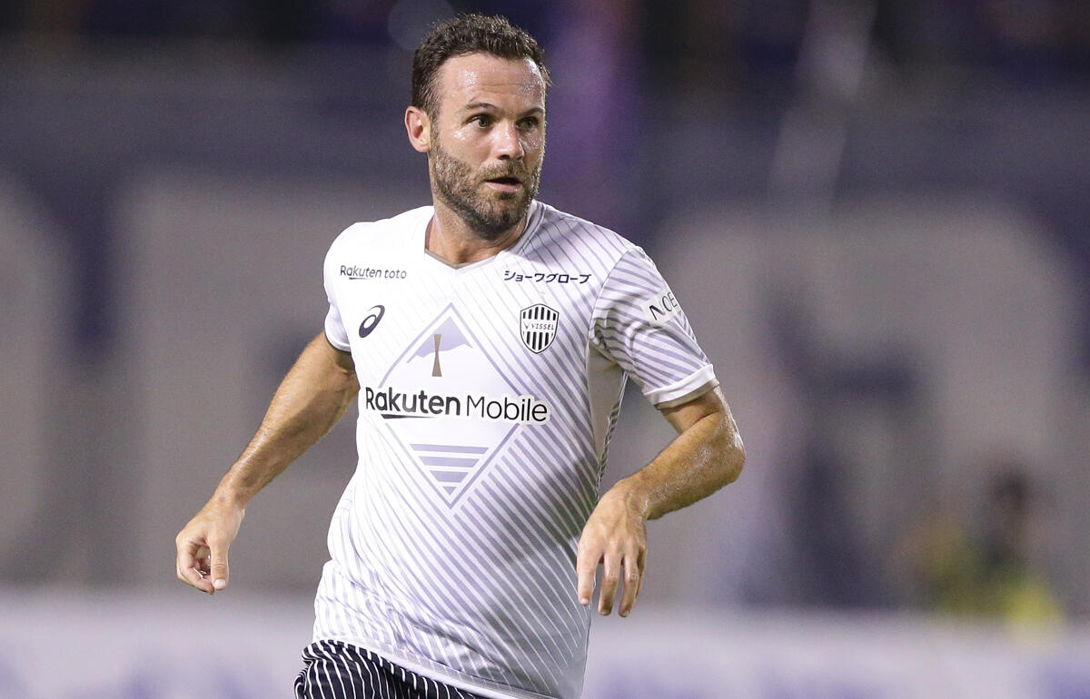 神戸では1試合の出場に終わったフアン・マタ