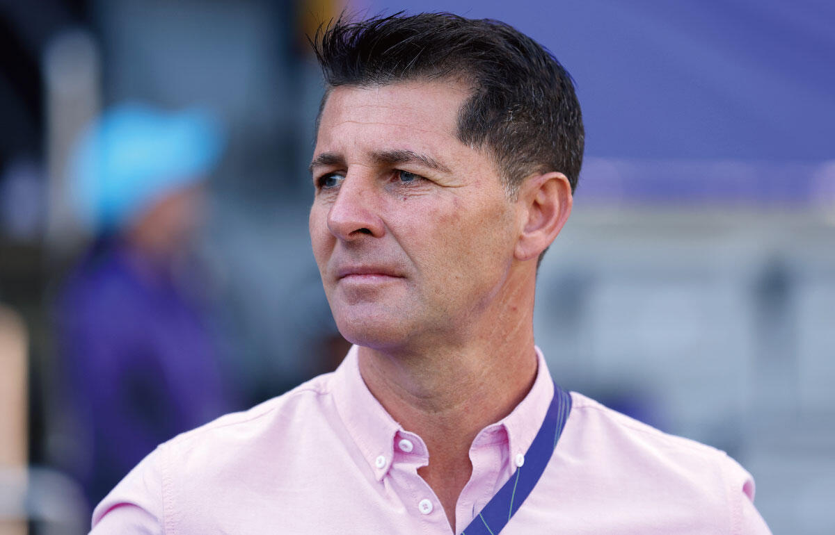 イラク代表を率いるヘスス・カサス監督(50)