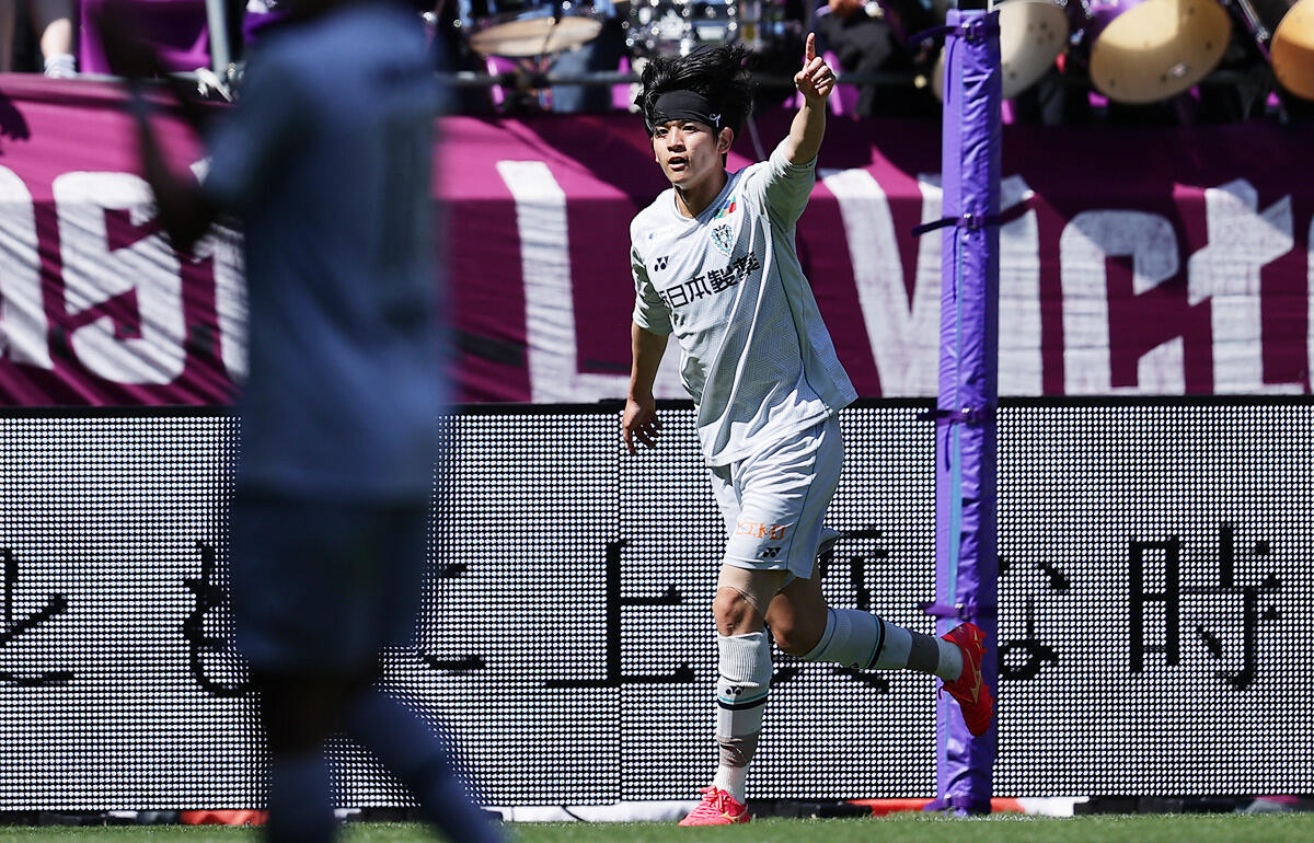 大ケガからの復帰後初ゴールを決めた佐藤凌我