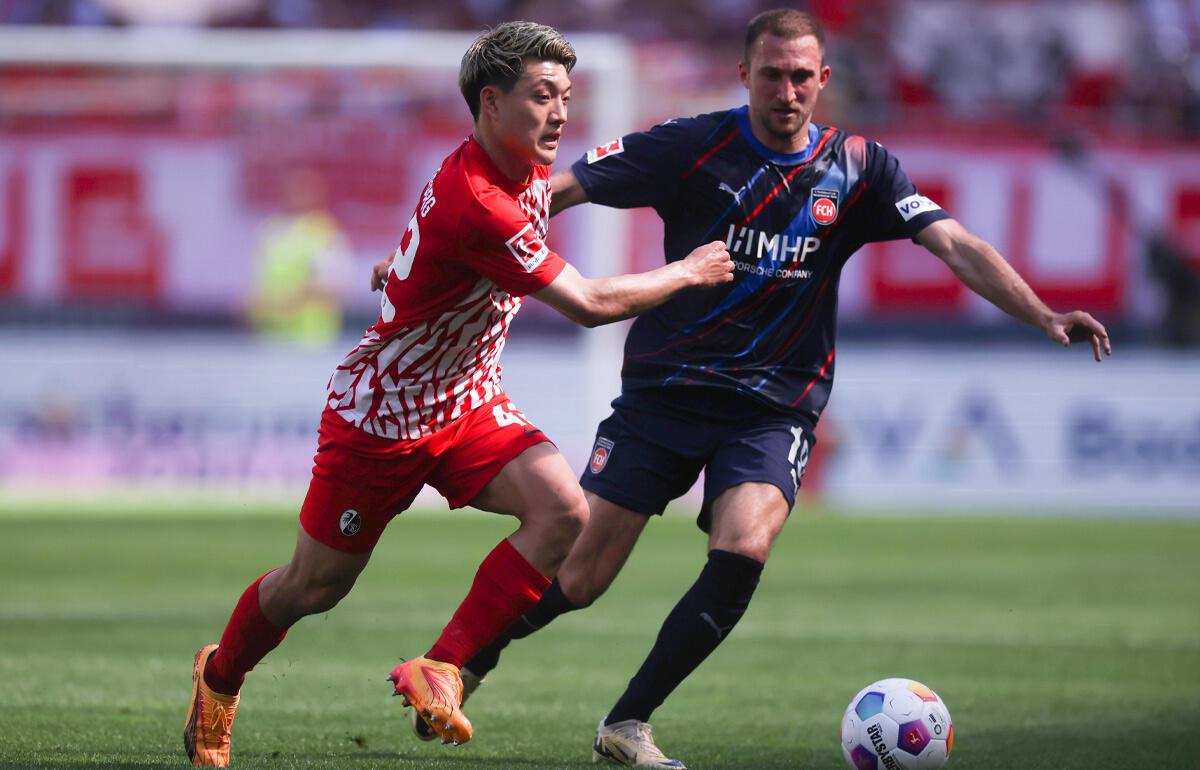 今季6点目を決めた堂安律