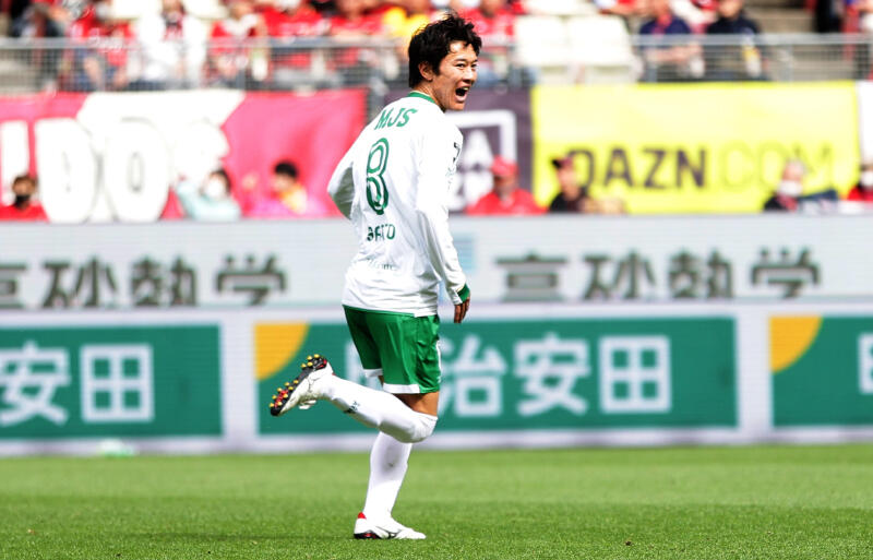 鹿島戦で今季初ゴール決めた齋藤功佑