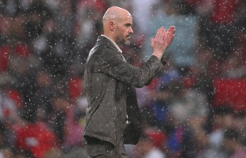 ユナイテッドを率いるテン・ハグ監督