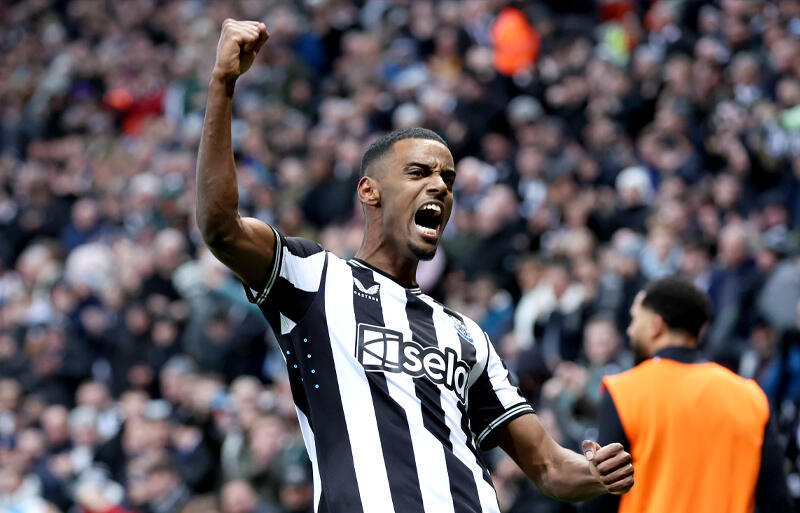 今季のプレミアリーグで20ゴールを記録しているイサク