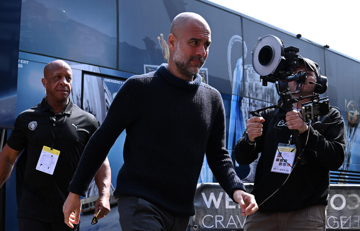 大一番に臨むグアルディオラ監督