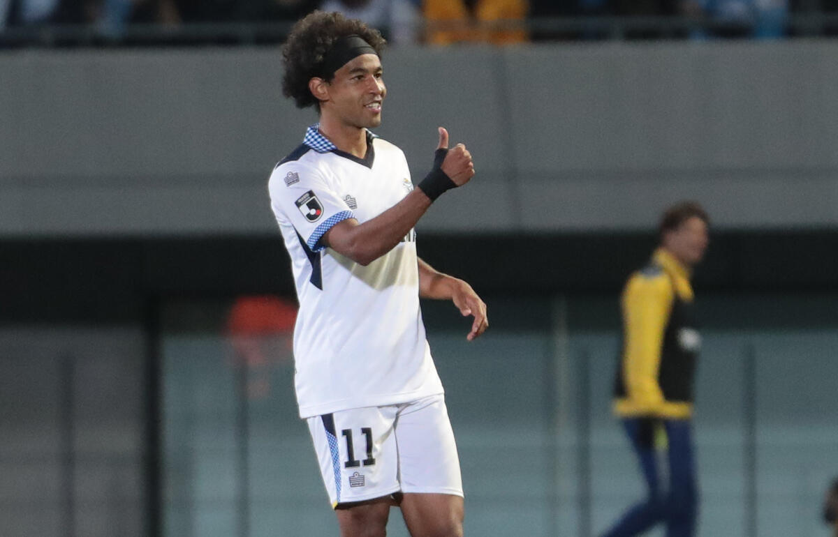 4月の5試合で5ゴールを記録した磐田FWジャーメイン良