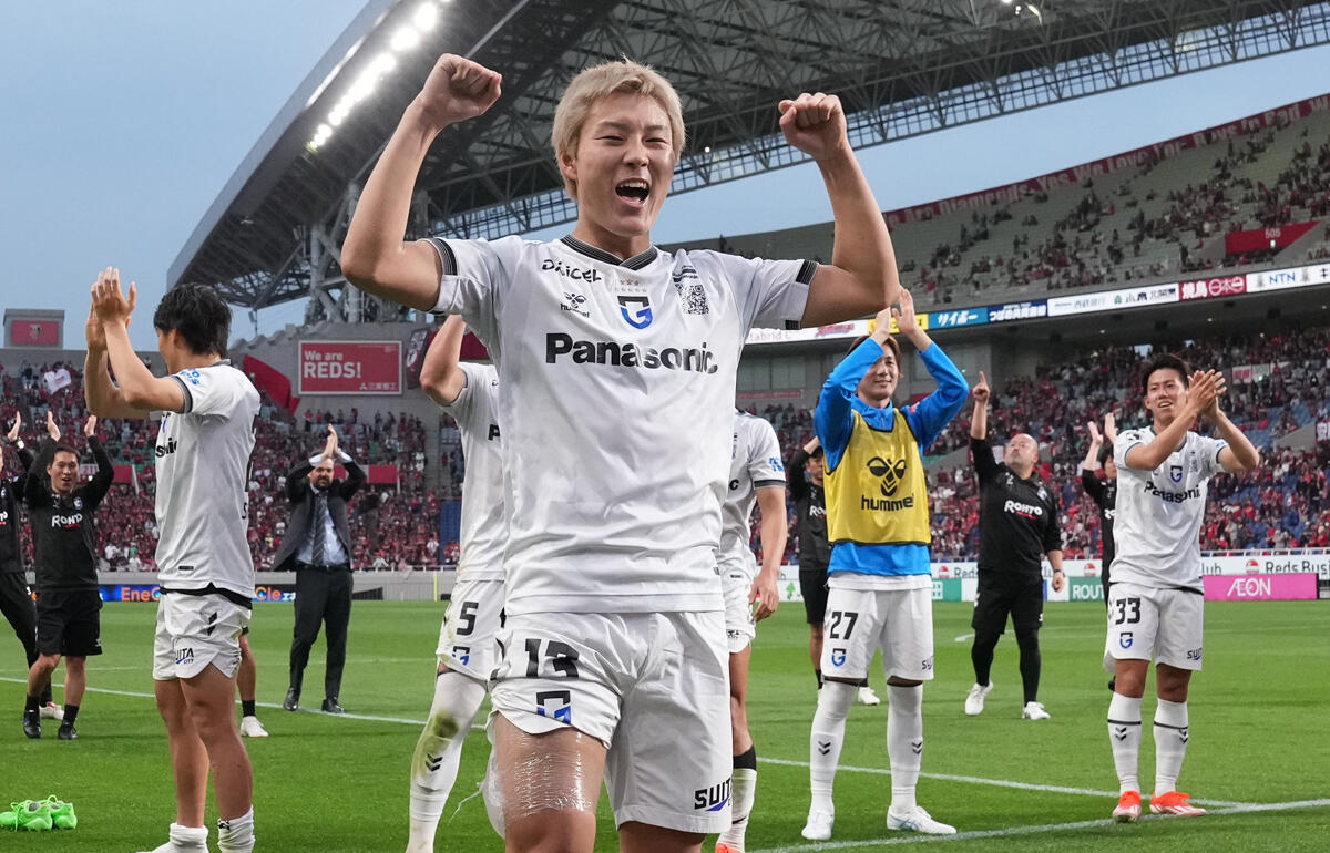 4月は3戦連発の活躍を見せたG大阪・坂本一彩