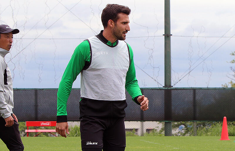 G大阪戦でJ1初ゴール狙うチアゴ・アウベス