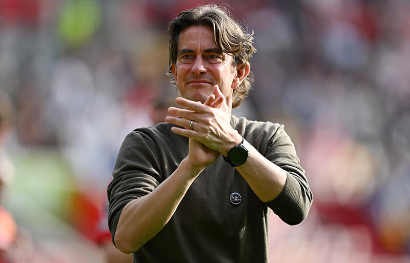 トーマス・フランク監督はブレントフォードでの充実強調