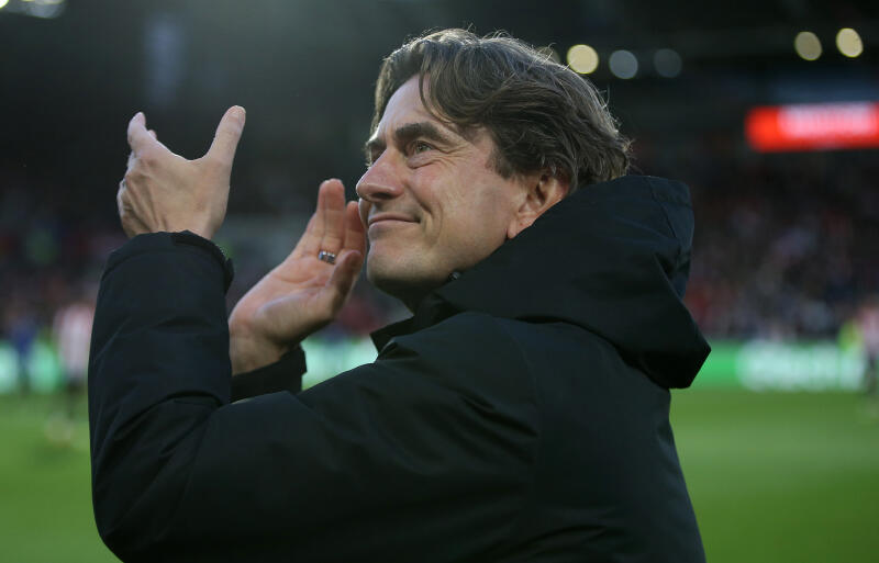 ブレントフォードを率いるフランク監督