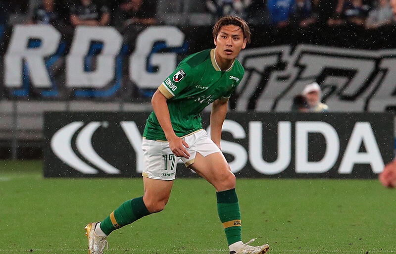 ガンバ大阪戦で途中出場の稲見哲行