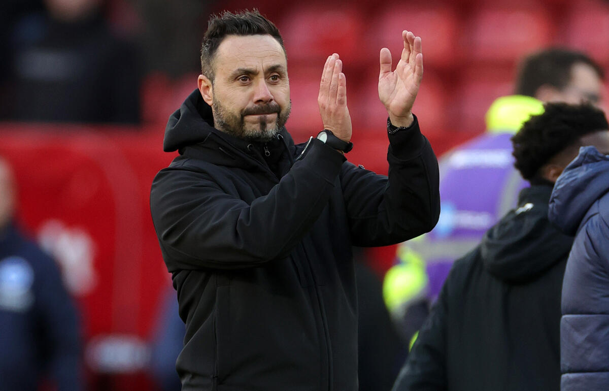 2シーズンでブライトンを大きく飛躍させたデ・ゼルビ監督