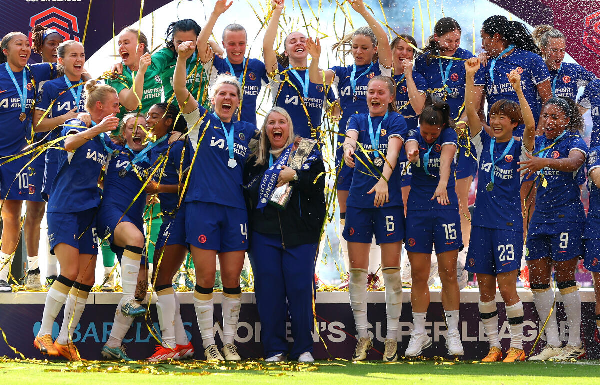 驚異のリーグ5連覇を達成したチェルシー